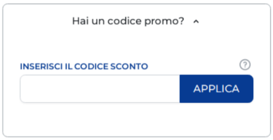 dove inserire il codice toys center